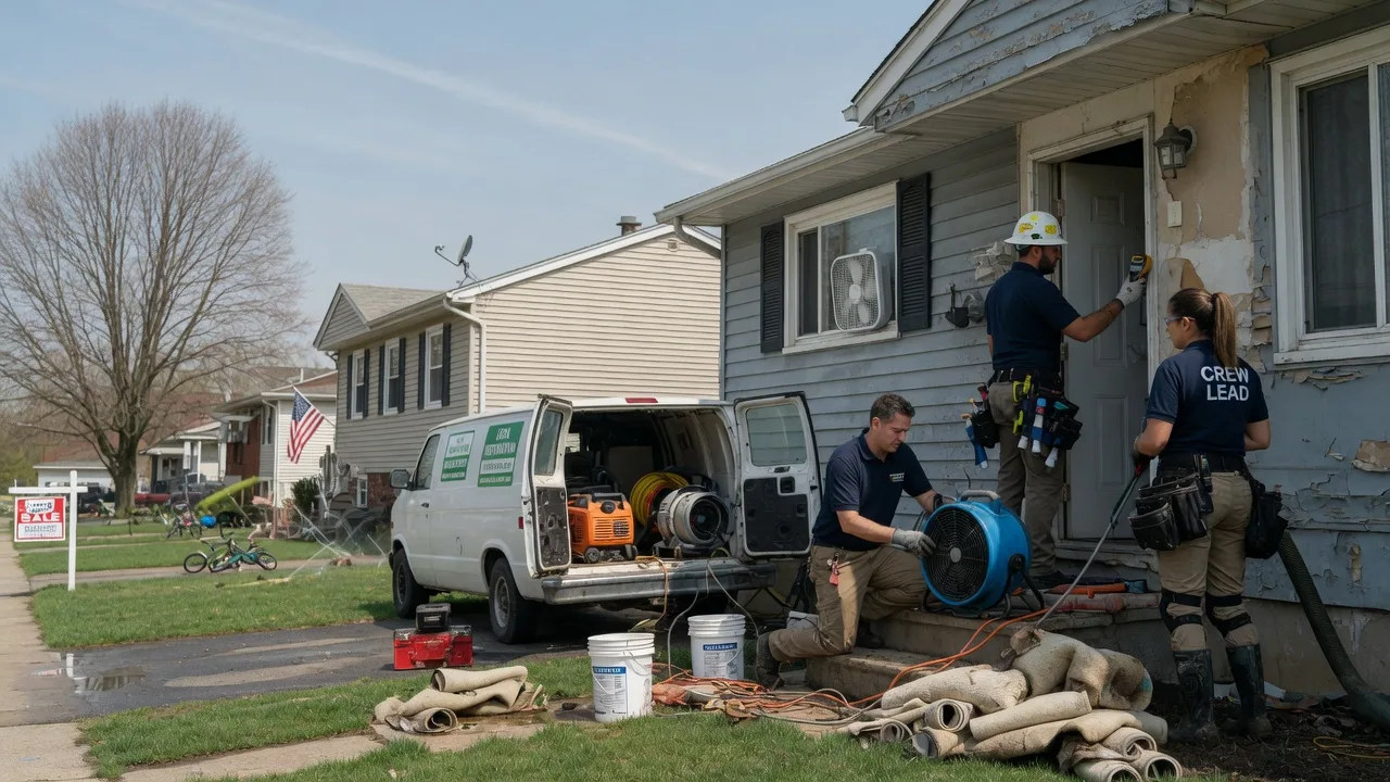 Flood Cleanup in Gerrardstown, WV near me